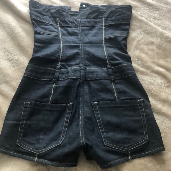 DIESEL BUSTIER ROMPER - Picture 3 of 3